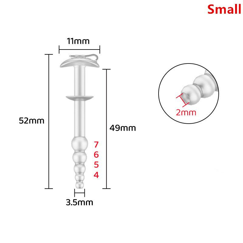 Silicone Penis Plug Hollow Urethral Sounding Sound Flexible Urethral Dilation Dilator Masturbation Penis Plug Sex Toys For Men