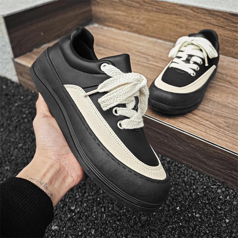 Fashion Men's New Fashion Trend Low White Shoes Sneakers Men Shoes 2025 Spring and Summer Canvas Breathable Casual Board Male Shoes