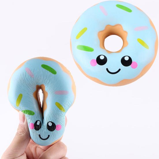 Lovely Simulation Donut Slow Rising Squeeze Stress Relieve Decompression Toy