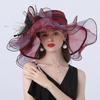 Easy To Match Personalized Fashion Sun Hat, Travel Wavy Edge Big Eaves Hat, Early Summer Travel Hat