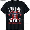 Viking Blood Skull Norwegian Flag Pride Norway TShirt