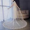 Exquisite 3-Meter Lace Veil for Wedding Dress - European & American Bridal Train Photo Accessory