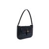 By Far Miranda Crocodile Pattern Handbag Leather Shoulder Bag Women handbags Black 19CRMDASBLDMED