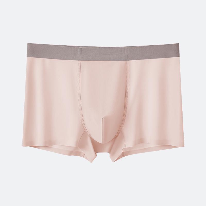 

Ультратонкое мужское антибактериальное быстросохнущее дышащее нижнее белье из ледяного шелка - бесшовное и прохладное для лета 2XL (130-150 lbs)