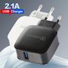 QC3.0 18W Fast Charging USB Plug - EU/US Spec
