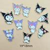50/100PCS Cartoon  Alloy Drip Oil Jewelry Accessories DIY Keychain Earrings Pendant Necklace Bag Pendant