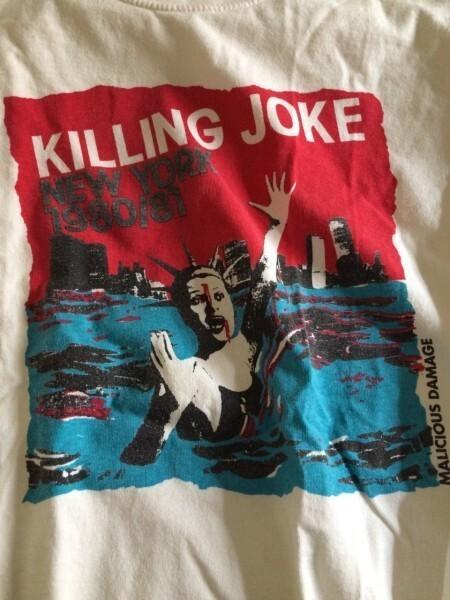VIntage Killing Joke band Cotton Shirt Unisex Concert S to 5XL EL742 Unisex T-Shirt XXXXL