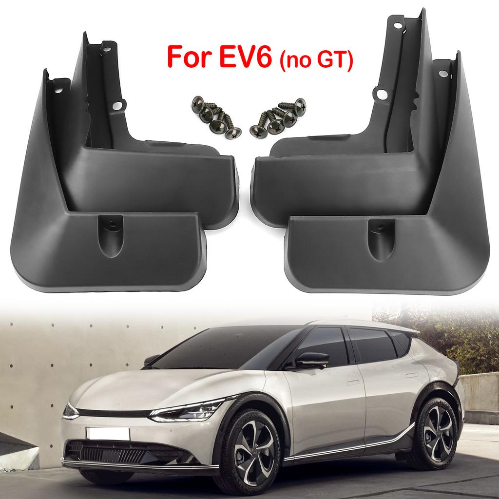 Set de 4 bucăți clapete de noroi auto pentru Kia EV6 ev6 CV EV 2022 2023 clapete de noroi apărători de noroi apărători de noroi față spate