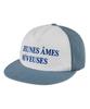 Wig Jeunes Ames 5-Panel Two-Tone Washed Ball Cap - Sky Blue