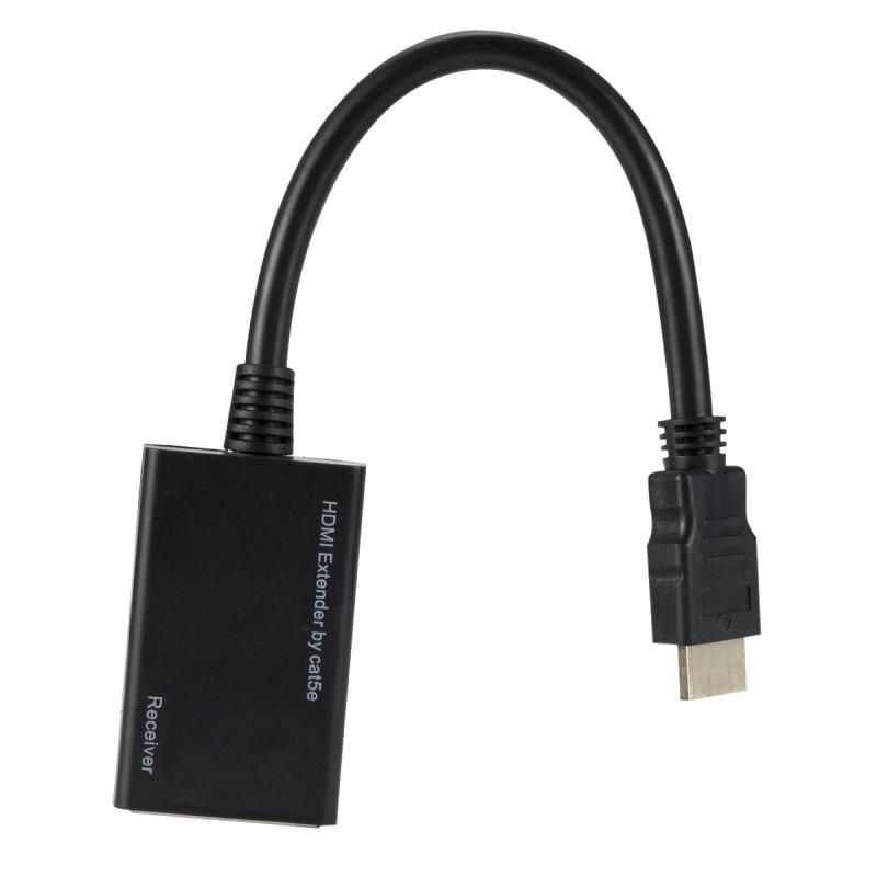 HDMI Extender To RJ45 CAT5e CAT6 Converter 1080P LAN Ethernet Network Adapter Repeater