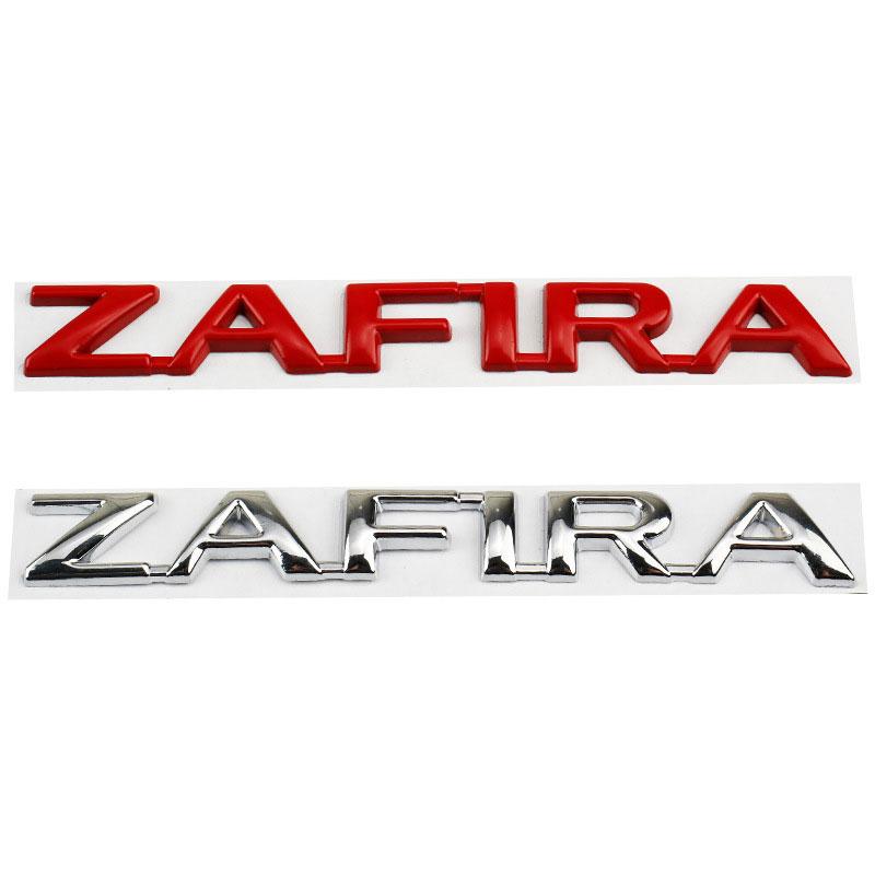 ZAFIRA Beschriftung Heck-Hecklogo Autoaufkleber für Opel ZAFIRA Emblem Karosserie-Umbau Heckklappen-Emblem Autozubehör Aufkleber zur Dekoration