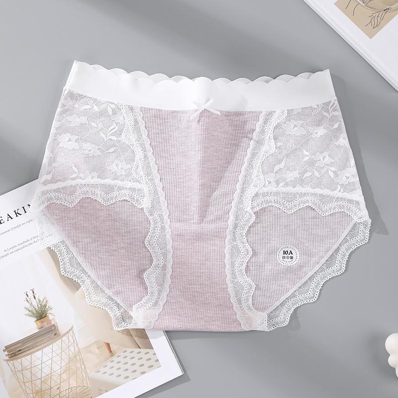 Large-size Threaded Panties Triangle-shaped Women's Panties