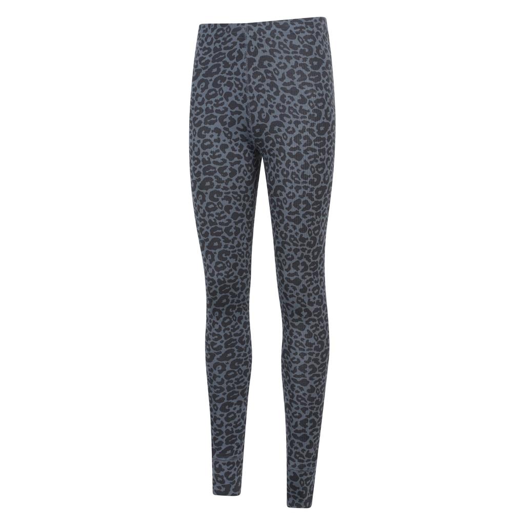 Mountain Warehouse Womens/Ladies Talus Leopard Print Thermal Leggings