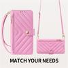 Crossbody Leather Wallet Cards Solt Phone Case for Samsung Galaxy S26 Plus S25 S24 FE S23 Ultra A16 A17 A26 A36 A37 A56 Cover