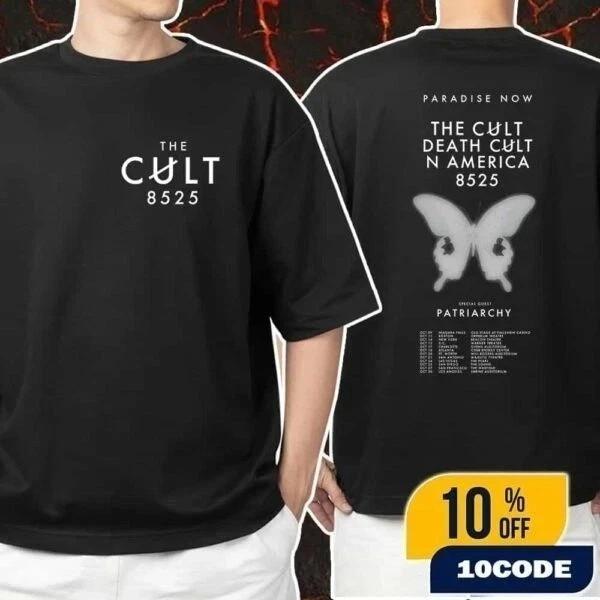HOT!!! Paradise Now The Cult 8525 Death Cult North America Tour 2026 T-Shirt XXL