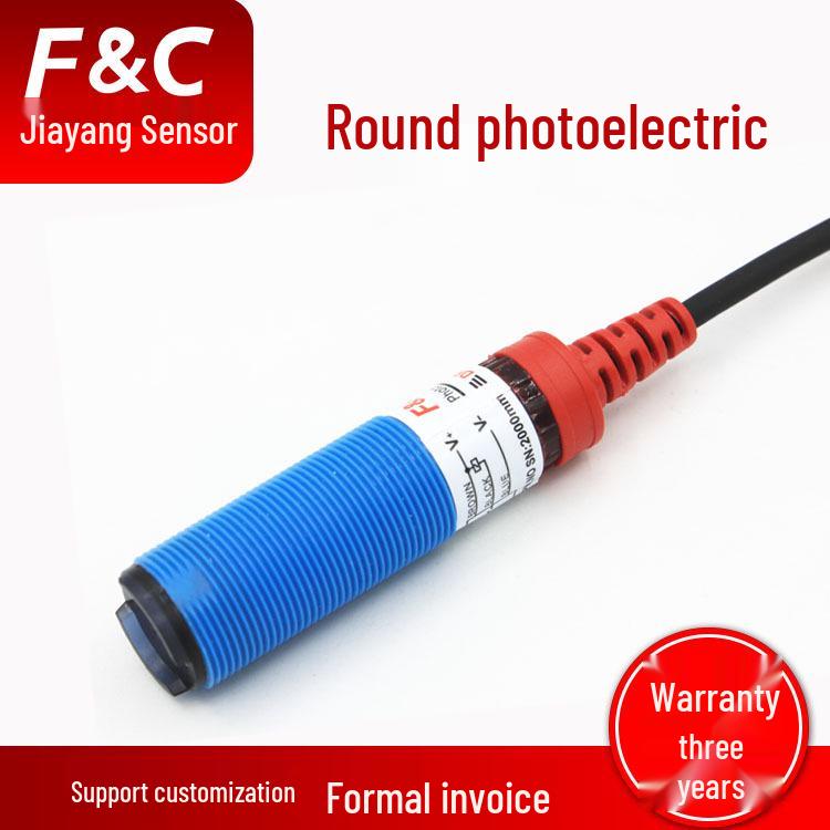 Jiazhun DR12 Series M12 Anti-interference Photoelectric Sensor