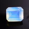 Lab-Created Opal Loose Gemstone Ethiopian Multi-Color 52 ct Emerald Cut October Birthday Birthstone