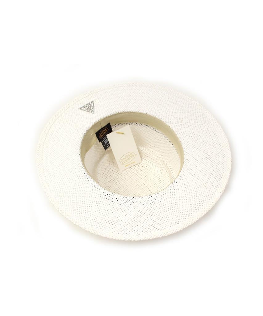 Yunibeosyeolkemiseuteuli Home White Flat Fedora Summer Fedora