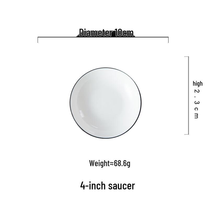 ZISIZ Keramik Geschirrset im europäischen Stil