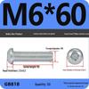 4.8 Grade Galvanized Phillips Round Head Screw (M2-M8)