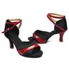 Damen Gesellschaftstanzschuhe Latein Tango Schuhe Hohe Absätze 7CM
