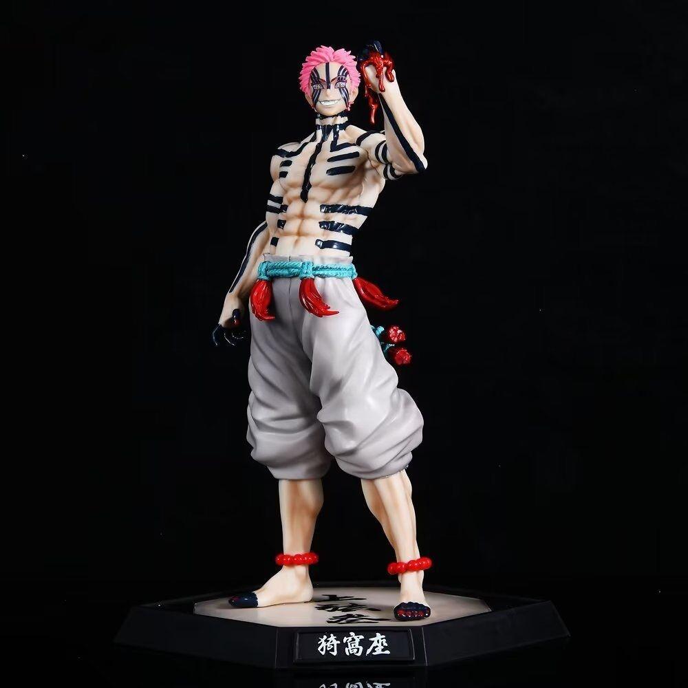 Stunning Demon Slayer Cheng Jk Collaboration Figure Of Akaza Upper Rank Three For Anime Fans Upward ThreeStation Box