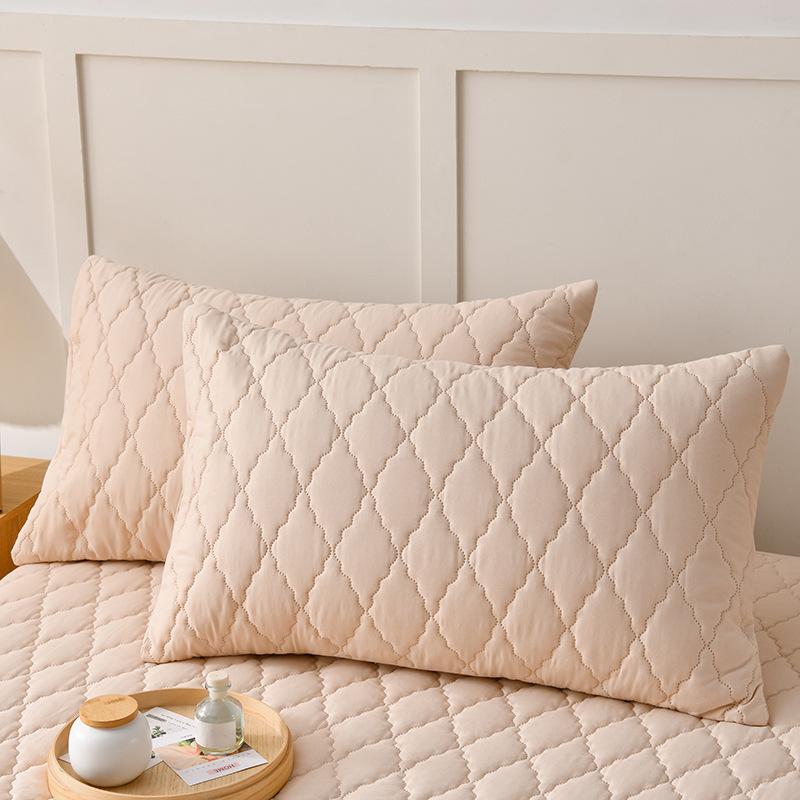 Waterproof Pillowcase Anti Stain Machine Washable Pillow Cover Bedroom Decoration Suitable For With Children And Pets