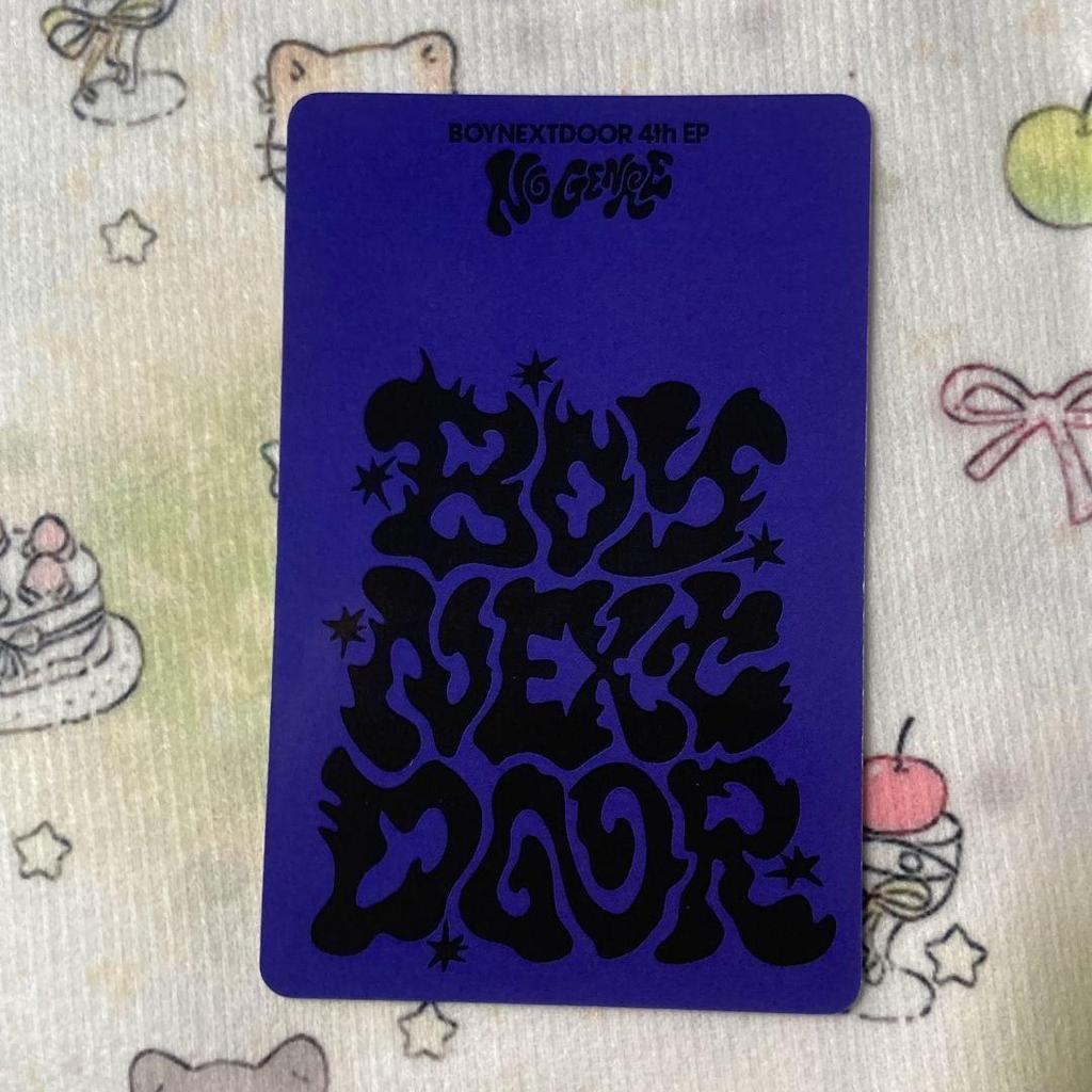 [USED] Boynextdoor Limited Edition Liu American Target Trading Card