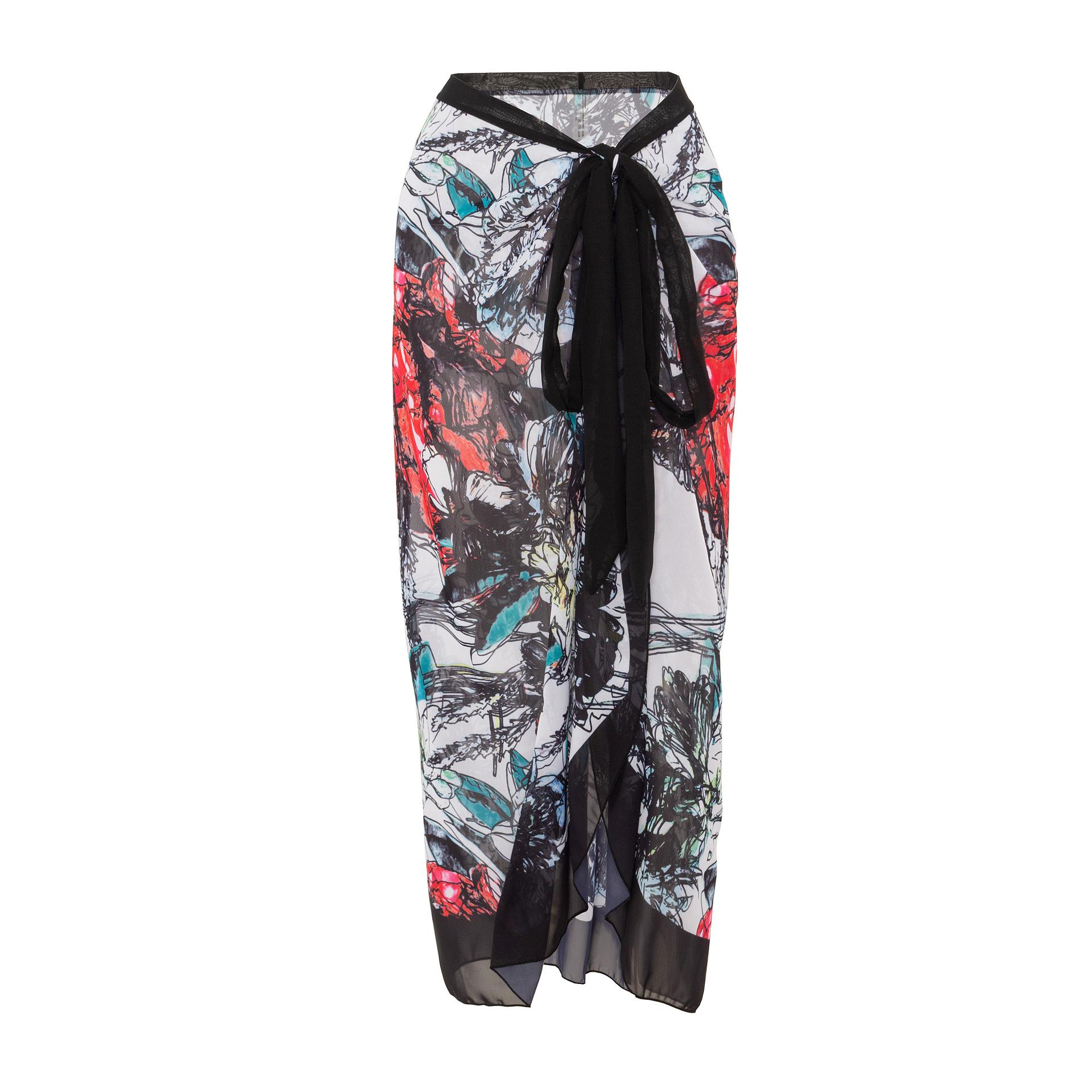 

Купальник большого размера для женщин, цельный, консервативный, закрывающий живот и открытая спина, новый шифоновая юбка, комплект из двух частей купальника XL