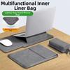 3in1 Laptop Sleeve Case 13 14 15 15.6 16Inch Notebook Stand Bag  For MAC Air Pro HP DELL Huawei