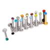 Multicolor 1.2*8mm Stainless Steel 16G Rhinestone Lip and Cartilage Stud