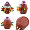 Kids Children Funny Gift Lucky Stab Toy Gadget Pirate Barrel Game Toy