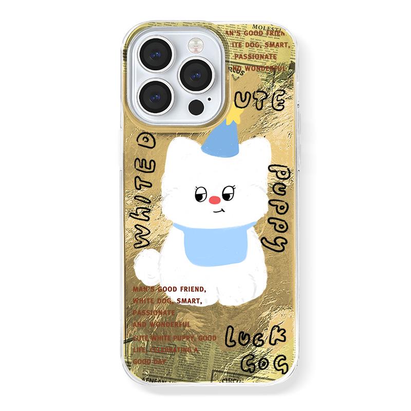 

Zhitai Glacier Pattern Case for iPhone 12-15, 13 Pro Max, 14 Pro – Cartoon Design iPhone 12/12 Pro