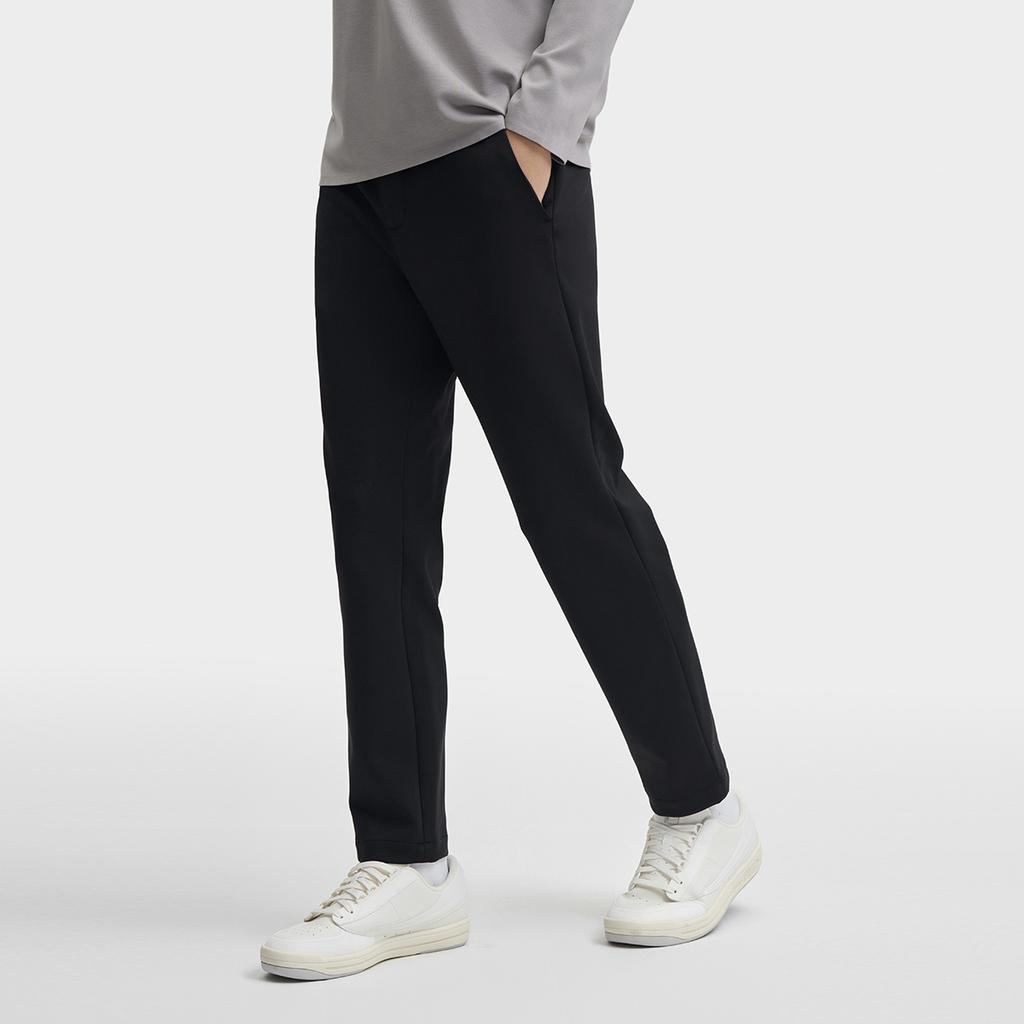 New FILA Casual Pants Men's Jet Black F11M442605FBK