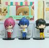 5Pcs/1Set Anime BLUE LOCK Figure Isagi Yoichi Bachira Meguru Chigiri Hyoma Nagi Seishiro Cloaked Toy Toy Model Action Figure