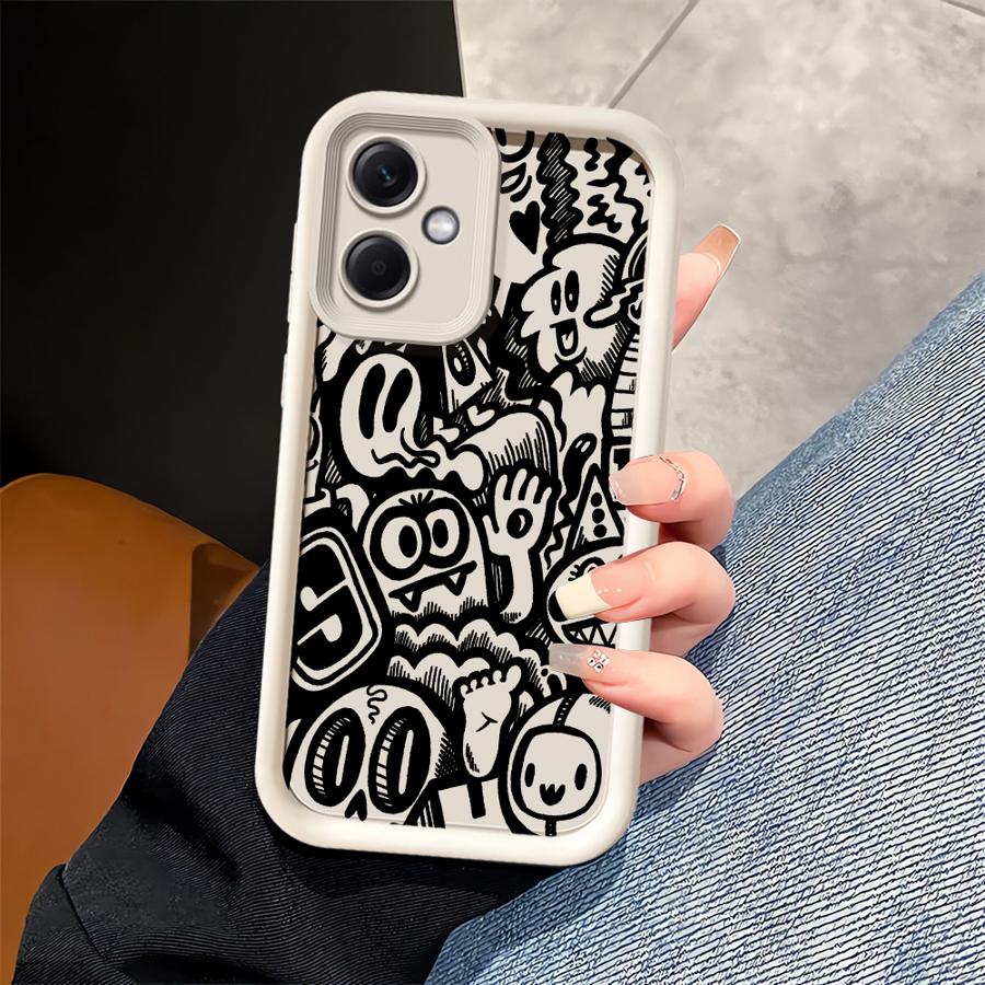 Case for Xiaomi Poco F8 C51 C61 C50 X3 NFC X3 Pro Phone Cover Cool Street Graffiti