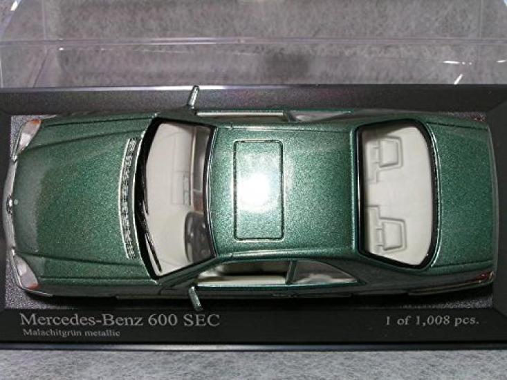 Scale 600SEC Malachite Green Mercedes 1/43 Mercedes-Benz (C140) / Metallic