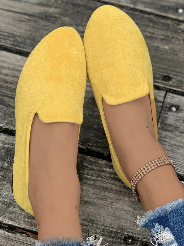 Duży rozmiar płytkich pojedynczych butów damskich lato 2025 nowe europejskie i amerykańskie płaskie dno jeden pedał buty Doudou rozmiar 43 życzenie