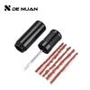 Portable Bicycle Repair Tool Kit with Tubeless Tire Patch Strips