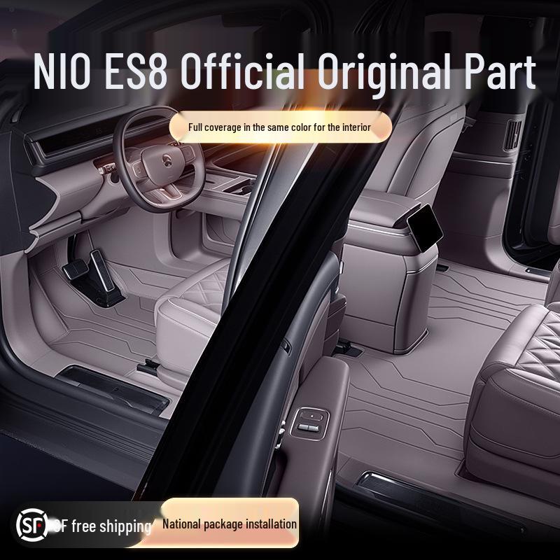 Nio ES8 Full Coverage Floor Mats - 3rd Gen Car Interior Accessories & Trunk Mat