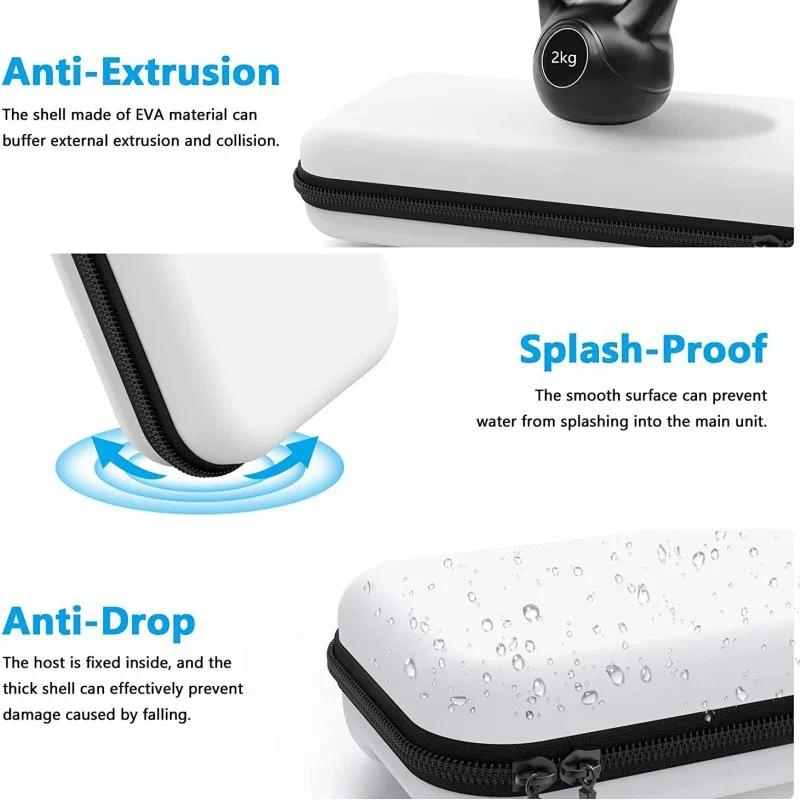 For Nintendo Switch Cord Storage Bag Portable Waterproof Hard Case Protection Nintendo Switch Gaming Machine Storage Card Bags