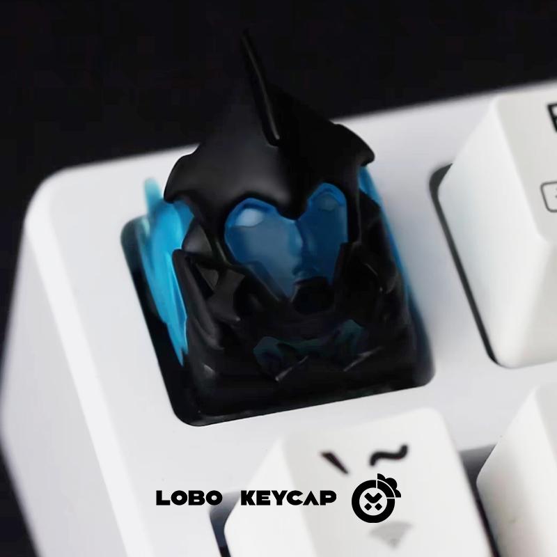 Solo Leveling Comic-Serie Mechanische Tastatur Austauschbare Esc-Tastenkappe Harzmaterial Peripheres Lustiges Geschenk Für Kinder