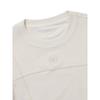 Women Line Color Block ShorT Sleeve T shirT  Ivory 