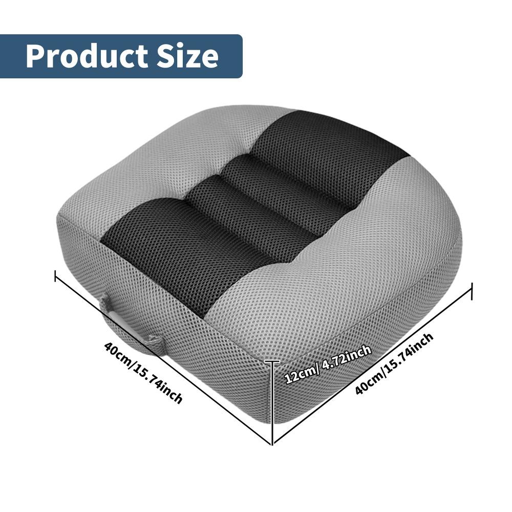 Heightening Height Car Seat Booster Mesh Design Anti-slip Car Seat Cushion Thickened Seat Pad For Broaden Driving Vision