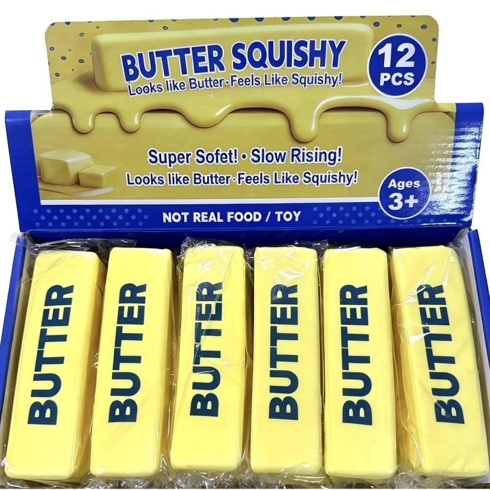 Soft Feel Butter Stick Squishy Toy Slow Rising Butter Stick Squeezing Toy Halloween Edition