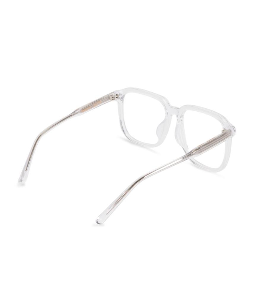 Hangeul Geek Chic Oversized Glasses Transparent