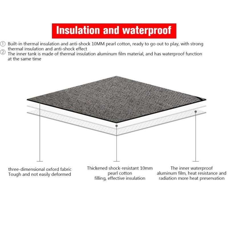 Water Bottle for Carrier Bag Insulated Water Bottle Holder Pouch with Shoulder Strap for Walking Climbing Hiking Camping