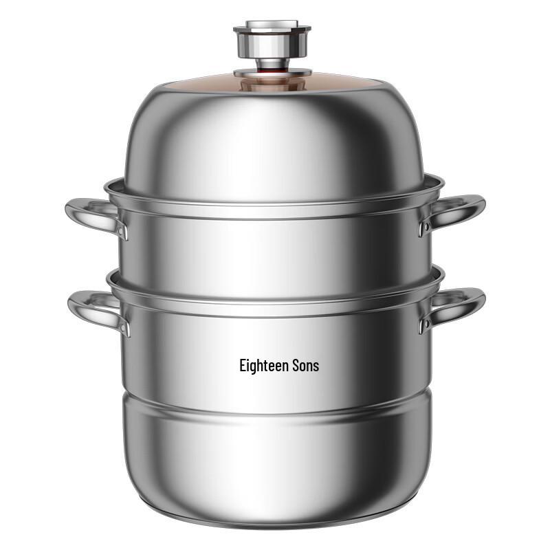 Shibazuo Yuanwei Series 304 Stainless Steel Steamer Pot
