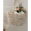 Woven Bag Women'S Summernewest Handbag Fashion Tote Bag High-End Western Style Large-Capacity Shoulder Underarm Bag