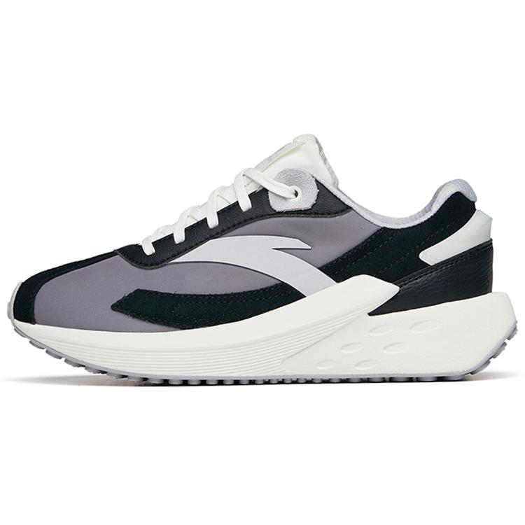 

New Anta Icing Cushioning Anti-Slip And Wear-Resistant Low-Top Sports Casual Shoes Women s Gray Black White 922228856-4 35.5